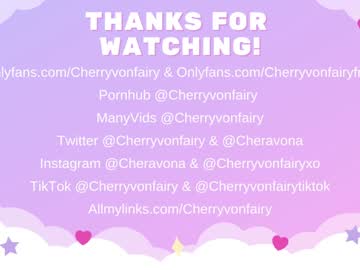 Sexy live cam screenshot of cherryvonfairy's webcam / video chat room