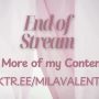 Sexy live cam screenshot of milavalentinax's webcam / video chat room
