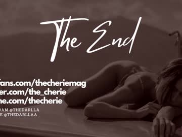 Sexy live cam screenshot of thecherie's webcam / video chat room