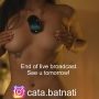 Sexy live cam screenshot of cata_batnati's webcam / video chat room