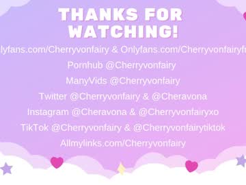 Sexy live cam screenshot of cherryvonfairy's webcam / video chat room