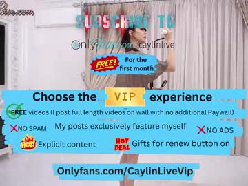 Sexy live cam screenshot of caylin's webcam / video chat room