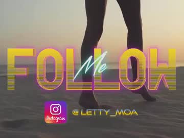Sexy live cam screenshot of lettymoa's webcam / video chat room