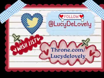 Sexy live cam screenshot of lucydelovely's webcam / video chat room