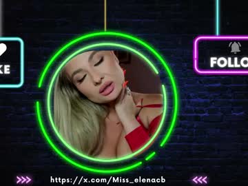 Sexy live cam screenshot of miss_elena's webcam / video chat room