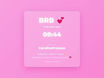 Sexy live cam screenshot of carolinafreixxa's webcam / video chat room
