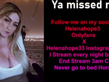 Sexy live cam screenshot of helena_hope's webcam / video chat room