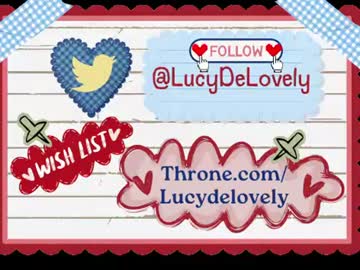 Sexy live cam screenshot of lucydelovely's webcam / video chat room