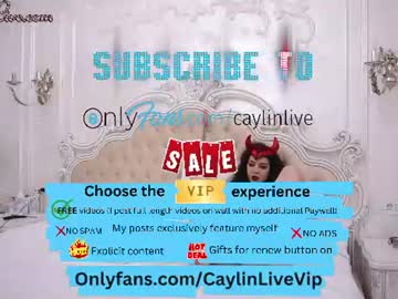 Sexy live cam screenshot of caylin's webcam / video chat room