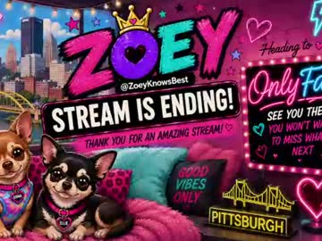 Sexy live cam screenshot of zoeyknowsbest's webcam / video chat room
