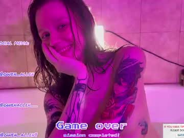 Sexy live cam screenshot of gwen_allen's webcam / video chat room