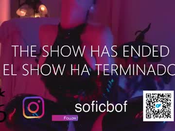 Sexy live cam screenshot of soficb's webcam / video chat room