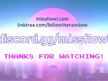 Sexy live cam screenshot of misshowl's webcam / video chat room